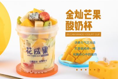 花成果酸奶捞